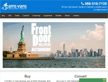 Tablet Screenshot of mobilityvansny.com